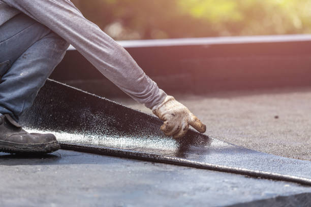 Professional Emergency Waterproofing technician working in Hopewell, NJ
